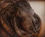 Peter Gric, The Soulless Warrior, 2016, 2016, akryl, płótno
