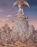 Tomasz Sętowski, Hipnosis, 2021, 2021, olej, płótno