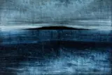 Mariusz Krawczyk, Wyspa Melancholia, 2021, 2021, olej, płótno