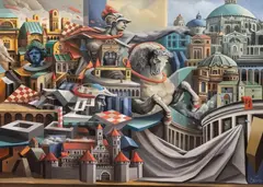 Mikołaj Sętowski, Victoriam, 2021, 2021, olej, płótno