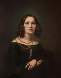 Jan Kanty Szwedkowski, Portret dziewczyny, 1839 r., 1839, olej, płótno