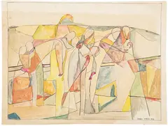 Judyta Sobel, Parami, 1952, 1952, tech. mieszna, 26