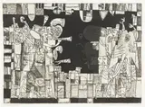 Mieczysław Wejman, Muzykanci, 1958, 1958, akwaforta, papier
