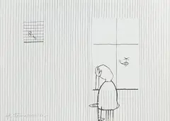Henryk Tomaszewski, Bez tytułu, autooffset, papier