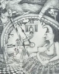 Jacek Lipowczan, Bez tytułu, 2015, 2015, ołówek, papier