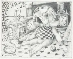 Jacek Lipowczan, Bez tytułu, 2015, 2015, ołówek, papier