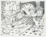 Jacek Lipowczan, Bez tytułu, 2015, 2015, ołówek, papier