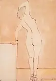 Henryk Płóciennik, Akt, 1989 r.