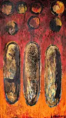 Bogdan Korczowski, Galilee, 1993, 1993, olej, płótno