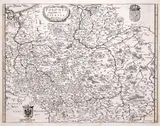 Matthäus Merian, Polonia Regnum et Silesia Ducatus, wyd. Matthaus Merian, Frankfurt n. Menem, 1641-1672mapa pochodząca z „Topographia”, wyd. 1, Graesse, VII, 509 miedzioryt, 27