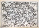 Petrus Kaerius, Polonia, wyd. William Humble, Londyn 1646 na verso tekst w języku angielskim miedzioryt
