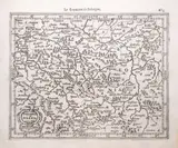 Gerard Mercator Jodocus Hondius I, Polonia et Silesia, wyd. Jodocus Hondius I, stan drugi, Amsterdam 1630 na verso tekst w języku francuskim miedzioryt, 14