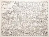 Nicolas Sanson II, De Staten van de Kroon Poolen, wyd. Francois Halma, stan trzeci, Amsterdam 1705 mapa pochodząca z „Algemeene Weereldbeschryving…” miedzioryt