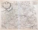 Paolo Petrini, Stati della Corona di Polonia…, wyd. Paolo Petrini, stan drugi, Neapol 1700 miedzioryt kolorowany liniowo, 42