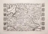 Daniel de la Feuille, Le Royaume de Pologne avec ses confins, wyd. David Weege, stan drugi, Amsterdam 1753 mapa pochodząca z „Kleyne en Beknopte Atlas…” miedzioryt