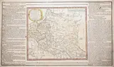 Louis Brion de la Tour, Etats de Pologne et de Lithuanie…, wyd. Luis-Charles Desnos, stan trzeci, Paryż 1766 miedzioryt kolorowany