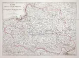 Carte des Etats de Pologne et du Grand Duché de Lithuanie by Alexis-Hubert Jaillot Guillaume Sanson, wyd. Jean & Co., stan dziewiąty, Paryż 1831 miedzioryt kolorowany, 42, sold Oct 2021