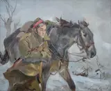 Wojciech Kossak, Ułan z koniem