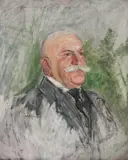 Wlastimil Hofman, Portret mężczyzny, lata 1910–15