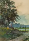 Franciszek Kostrzewski, Przed burzą, 1895 r.
