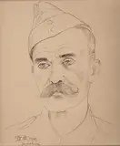 Wlastimil Hofman, Portret żołnierza, 1942 r.