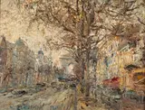 Włodzimierz Zakrzewski, Paryż. Pola Elizejskie, 1967 r.