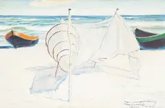 Wilhelm Tyszkowski, Widok z Kuźnicy, 1931 r., 1931, olej, płótno naklejone na tekturę