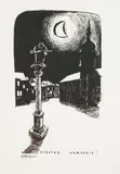 Jacek Fedorowicz, Visitez VARSOVIE !, serigrafia, papier