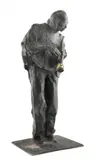 Jan Kucz, Miles Davis, 1998, 1998, brąz patynowany