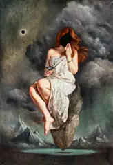 Anna Tomicka, Crystal Silence, 2019, 2019, olej, płótno