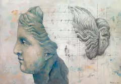 Grzegorz Radziewicz, Venus, 2019, 2019, akryl, płótno