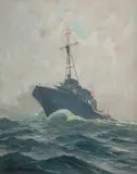 Marian Mokwa, ORP Wicher, przed 1939 r.