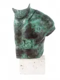 Igor Mitoraj, Asklepios, brąz patynowany, podstawa marmurowa
