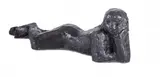 U źródła by Stanisław Horno-Popławski, brąz, wym.: 14, sold Aug 2021