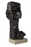 Rapsod kaukaski/Epos dagestański by Stanisław Horno-Popławski, brąz, wym.: 32, sold Aug 2021