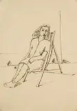 Jerzy Nowosielski, Plaża, l. 50.