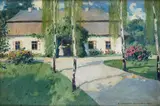 Bronisława Rychter-Janowska, Przed dworkiem, 1920 r.