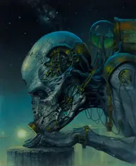 Dariusz Zawadzki, Soul, 2021, 2021, olej, płyta