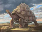 Marcin Kołpanowicz, Testudopolis, 2021, 2021, pastel, papier