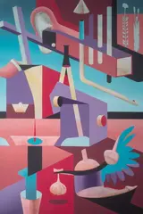 Marcin Krawczyk, Tożsamość – Marta, 2019, 2019, olej, gwasz, płótno
