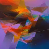 Bartosz Świątecki, Looking for the rain, 2020, 2020, akryl, spray, płótno