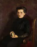 Stanisław Klimowski, Portret matki artysty, 1911 r., 1911, olej, płótno