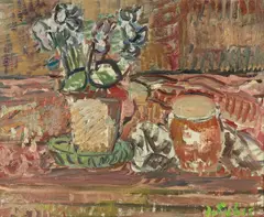 Jan Cybis, Martwa natura, 1968 r., 1968, olej, płótno