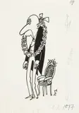 Jerzy Flisak, Wieniec laurowy - ilustracja do Szpilek 33