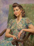 Jerzy Kossak, Portret Trude Geyer, 1940 r.