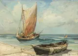 Henryk Baranowski, Łodzie na plaży