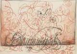 Bez tytułu, 1999 r. by Franciszek Starowieyski, 1999, pastel, papier, sold Apr 2021