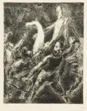 Władysław Jahl, Don Quichotte, akwaforta, papier, 27