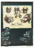 Jan Lebensztejn, Folwark zwierzęcy, 1974 r., 1974, litografia barwna, papier