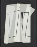 Maciej Szańkowski, Kompozycja, 1994 r., 1994, kolaż, papier